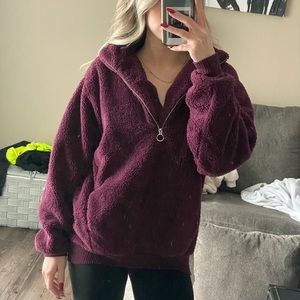 Fuzzy sweatshirt